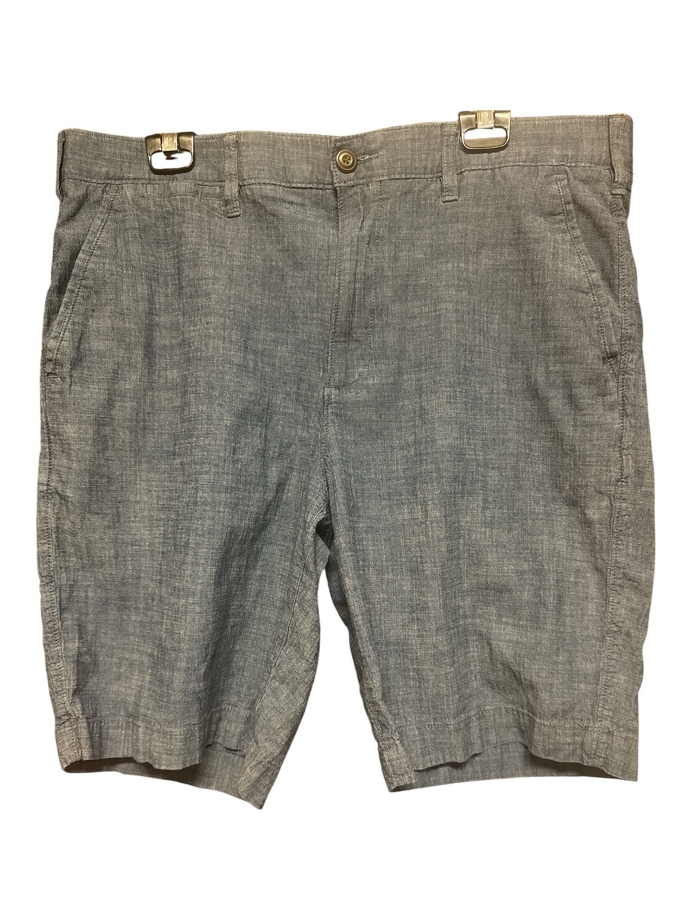 Sonoma Men's blue  Linen Shorts - Classic Summer Style SZ W38
